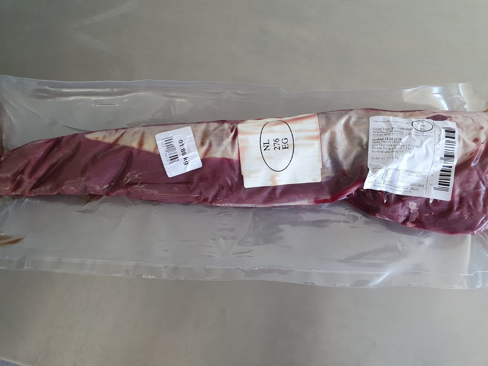 Ossehaas heel 1.4+ kilo/ 1.8+kg